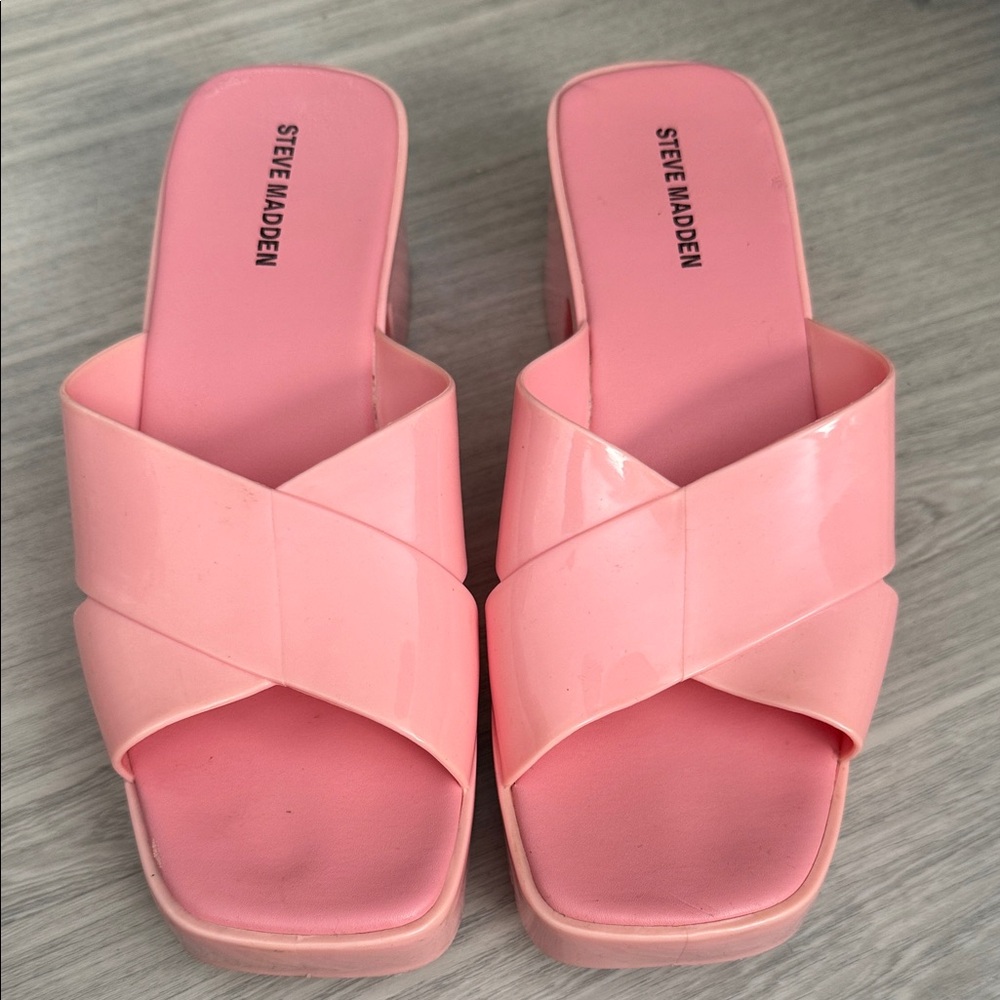 Steve Madden Blush Pink Women's Sandals